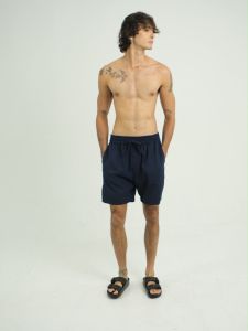 House of Etern - Celana Pria Damian Shorts Navy