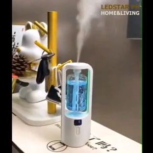 HavenHaven LED Digital Display Aromatherapy Diffuser - Rechargeable Wall Mounted Machine with Automatic Essential Oil Sprayer for Room Fragrance