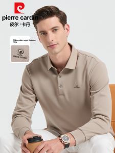 Pierre Cardin | Áo Thun Dài Tay Nam Cotton Thời Trang Mùa Thu
