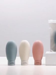 หลอดปั๊ม 60ml หลอดเติม ขวดปั้มมินิมอล ขวดปั้ม ขวดปั้มครีม คอกว้าง ขวดปั้มครีมพกพา สะดวกพกพา