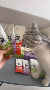【SG Seller】35% High Protein50g Cat Food Wet Food Grain free Cat Treats Chicken Salmon Beef Flavor全价猫饭