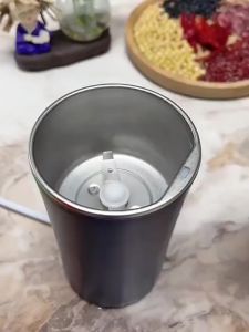 เครื่องปั่นบด เครื่องบดผงไฟฟ้า สแตนเลส 304（เครื่องปั่น เครื่องบดพริก เครื่องบดแห้ง เครื่องปั่นบด เครื่องบดอาหาร เครื่องปั่นเล็ก เครื่องปันพริก เครื่องบดสับ ที่ปั่นแบบพกพา เครื่องบด เครื่องปั่น1แถม1 เครื่องบดหมู)