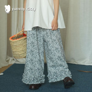 Váy Vest in Hoa Mềm Mại Dành Cho Trẻ Em Mùa Hè 2024 Váy Dài Rộng in Hoa Cổ Đứng Dành Cho Trẻ Em Từ 3-12 Tuổi YummyRocky