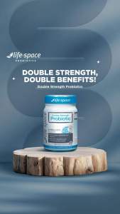 [Double Strength]Life Space Double Strength Probiotic 30 Capsules (EXP: 09/2027)LifeSpace Probiotics 成人双效益生菌 调理肠胃  For Digestive Health & Immune Strength Lifespace probiotics probiotics supplement