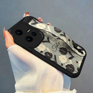 New Year Silicone Phone Case with Wristband for VIVO IQOO 15 12 13 pro 10 9 11S 8 Wind Men Women Protection Stand Cover