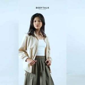 Bodytalk Kemeja Wanita Charlene Cream 24572T5CM