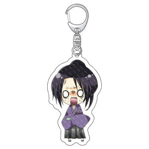 Bandai | Bộ Móc Khóa Acrylic Anime Hakuoki 55MM Với Yukimura Chizuru Hijikata Toshizo Okita Souji Saito Hajime - Quà Tặng Giáng Sinh Dễ Thương