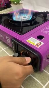 Kompor Gas Portable 2 In 1: Tungku Gas WELLHOME WKP-001