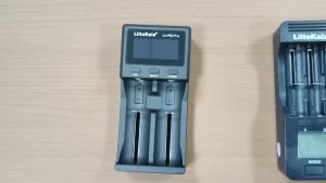 LiitoKala Lii-D4XL Smart Charger Compatible with 3.7V Li-ion 3.2V LiFePO4 1.2V NiMH/Cd AA AAA 9V Battery