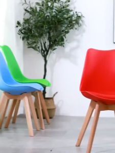 Family Nordic Dining Chair Bedroom Home Leisure Stool Negotiation Office Dormitory Desk Chair Makeup Manicure Stool Practical