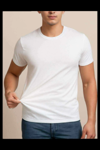 Soft Stretchable Plain Shirt | Ideal for Heat Press & DIY Printing