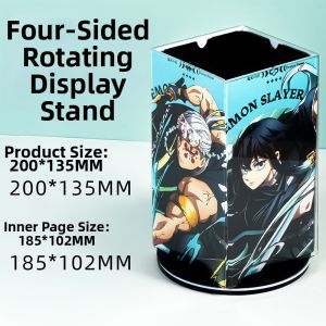 Creative Four-sided Rotating Display Stand Acrylic