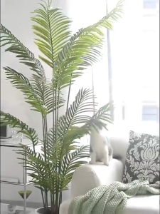 Artificial Plant Artificial Banana Tree Large 18 Leaves 85cm/24 Leaves 95cm For Interior Decoration