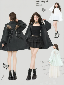 KEIKO | Embroidery Design Sun Protection Long Sleeve Shirt
