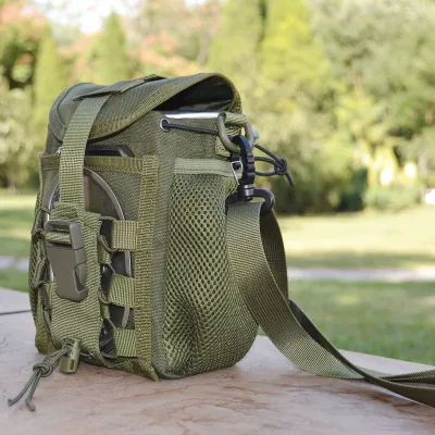 Túi Đựng Bình Nước Chiến Thuật Molle Túi Đựng Cốc Ngoài Trời Túi Đựng Bình Nước Đa Năng Túi Đựng Cốc Đeo Eo Ngoài Trời