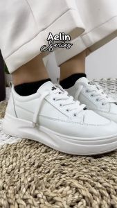 Kingbest \"FREE BOX\" (Size 37 - 42) Aelin Sepatu Wanita Sneakers Kets Fashion Import Premium 9012