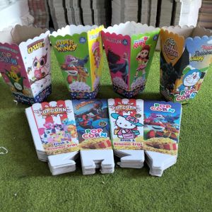 Dus Popcorn 12x6 cm Paper Stackable isi 50pcs Kitchenware