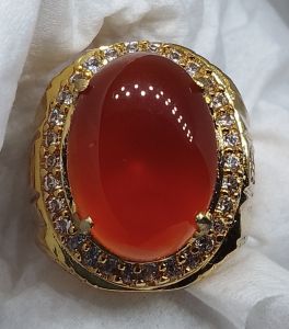 CINCIN BATU AKIK SULAIMAN MADU KRISTAL ASLI ORIGINAL
