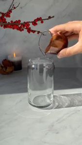 Supermarket Import Ekspor: Gelas Kaca Tumbler & Gelas Kopi Es Aesthetic