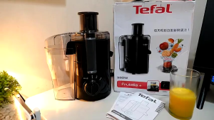 Tefal ZE370 Frutelia Plus Juicer 350W | ZE3708 (Fruit Mixer Blender Grinder Machine Pemerah Jus Buah)