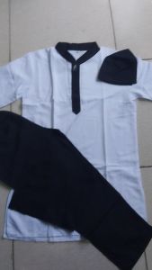 "BINTANG"Grosir Baju Koko setelan Anak Laki Laki Usia 1-14 Tahun Bonus Peci