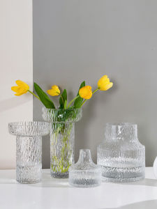 Iceberg Glass Flower Vase: A Scandinavian Style Home Decor Must-Have