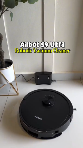 Airbot S9 Ultra Robotic Vacuum Cleaner LiDar Mapping Smart Robot Sweep Mop Dust Cup Water Tank Dual Mop Cloth Wet Wipes ilife