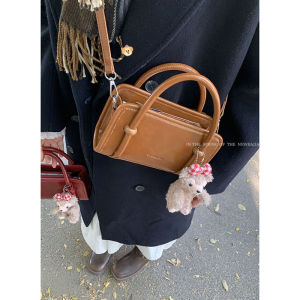 South Korea Special-Interest Design Handbags Womens 2024 New Arrival Fall Winter Fashion Retro Small Square Bag Easiest for Match Crossbody Bag