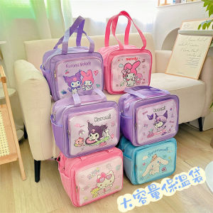 Thickened Creative Cartoon Kurokos Uniform Lunchbox Bag Childrens Insulated Bag with Handle Aluminum Foil Lunch Bag