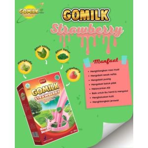 GOMILK susu kambing ettawa plus herbal daun kelor 200gr