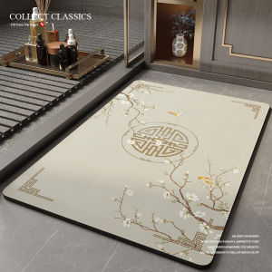 Đồ Dùng Phòng Tắm Bằng Sợi Silicon Mới Theo Phong Cách Trung Hoa Thảm Chống Trượt Thảm Khô Nhanh Thảm Phòng Tắm Thảm Cửa Thảm Nhà Tắm