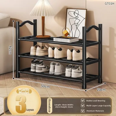 ZHUANJIAO | Space-saving Multi-level Compact Shoe Rack