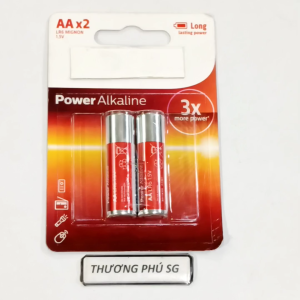 Pin AA ALKALINE LR6 MIGNON 1.5V (LR6P2B/97 - Pin Kiềm) / Vĩ 2 Viên