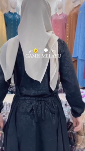 (TERIMA SERAGAMAN) GAMIS WANITA MODEL MALAYSIA BAHAN EMBOS HARGA MURAH MERIAH GAMIS PESTA SERAGAMAN GAMIS KONDANGAN