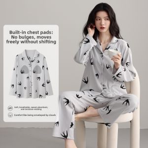 MiiOW | Premium Cotton Sleepwear for Women with Built-in Padded Bra 2025 New Arrival