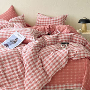 Kiss Dear | Luxury Cotton Double Layer Gauze Bed Set
