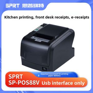 SPRT Thermal Printer SP-POS892 80mm Front Desk Restaurant Receipt Bluetooth Dining Menu Network Kitchen Output Printer