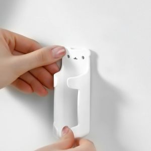 Giá để bàn chải điện bàn chải đánh răng hình gấu