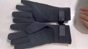3mm Diving Gloves Neoprene Warm and Cold-Resistant Non-Slip Wear-Resistant Mens and Womens Fishing Gloves
