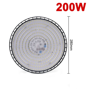 220V Super Bright UFO LED Industrial Lighting Garage lights 100W 150W 200W High Bay Light IP65 Waterproof For Warehouse Factory
