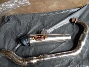 KNALPOT BSS DPJ CORONG BLU LEHER BOM TEGAH BUAT MP GL CB GL MAZ CB KLASIK GL MAX GL NEOTEX TIGER DLL