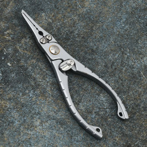 Durable Stainless Steel Multifunctional Fishing Pliers Portable Outdoor Lure Tackle Line Cutter Plier With Scissors