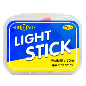 Fishing Glow Sticks for Bobbers Small Fishing Bobber Lights Fishing Rod Bell Alarm Lights Bobber Glow Sticks 20Pcs/box