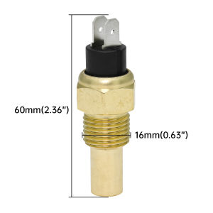 RYSJM | 1600-22ohm Universal Water Temperature Sensor 3/8NPT M14*1.5 M16*1.5 Thread Water Temp Sensor For Car Auto Truck Boat Meter