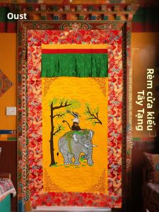 OSITE | Eight Auspicious Tibetan Style Curtain Decorative Partition Drape