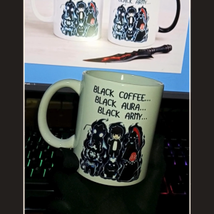 SOLO LEVELING - BLACK ARMY CHIBI MUG by Mugen Mugs - Anime Mugs - Solo Leveling Mug - Sung Jin Woo Mug - Unique Mug - Gifting Idea - Best for Gifts