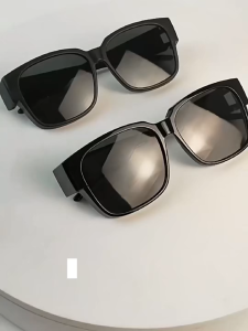 Cermin Mata Hitam Cover Polarized UV400 Uniseks Berkualiti Tinggi Perlindungan UV Sesuai untuk Sukan Luar Memandu Memancing