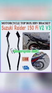 Motorcycle HRV Rear Top Box Bracket Heavy Duty For Suzuki Raider 150 FI V2 V3 Made In Thailand