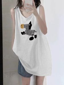 SHUQINGLAI | Cotton Sport Vest Spaghetti Strap Loose Basketball Wear
