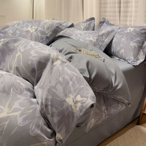 100% Pure Cotton Thickened Bedding Set 60 Pieces Four-Piece Suite New 2025 Student Three-Piece Allergy-Safe Four Seasons